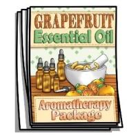 Aromatherapy - Grapefruit Essential Oil Coloring Pages