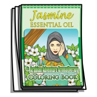 Aromatherapy - Jasmine Essential Oil Coloring Pages