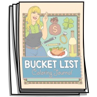 Coloring Journal - Bucket List Planner