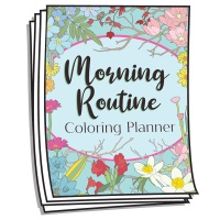 Coloring Journal - Morning Routine Planner