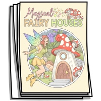 Inspire - Magical Fairy Houses Coloring Pages