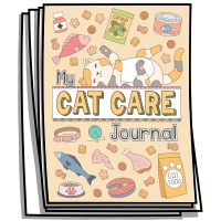 Coloring Journal - My Cat Care Coloring Planner