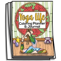 Yoga Life Coloring Planner