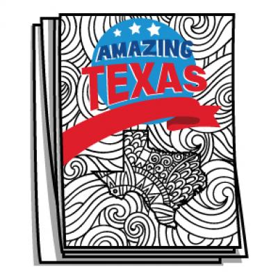 Amazing America - Texas Bucket List Coloring Pages