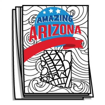 Amazing America - Arizona Bucket List Coloring Pages