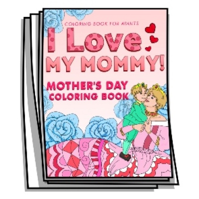 Baby Bump - I Love My Mommy Coloring Pages