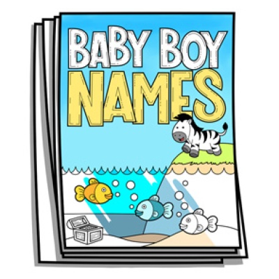 Baby Bump - Baby Boy Names Coloring Pages