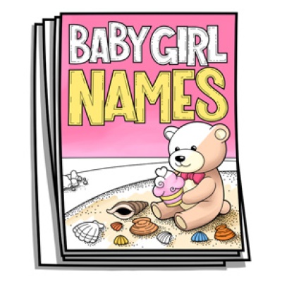Baby Bump - Baby Girl Names Coloring Pages