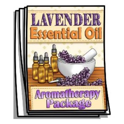 Aromatherapy - Lavender Essential Oil Coloring Pages