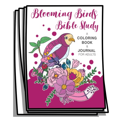 Coloring Journal - Blooming Birds Bible Study
