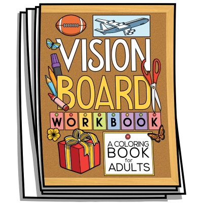 Inspire - Vision Board Workbook Coloring Pages