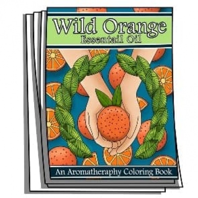 Aromatherapy - Wild Orange Essential Oil Coloring Pages