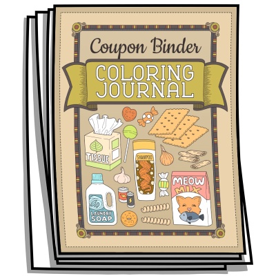 Coupon Binder Coloring Pages