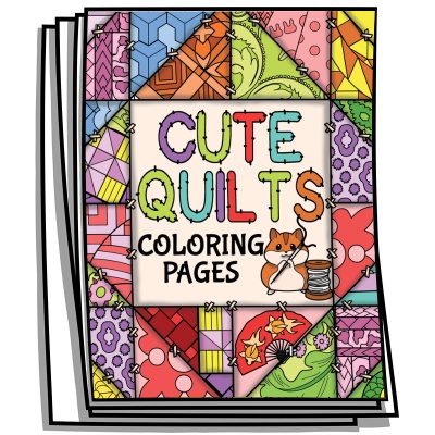 Inspire - Cute Quilts Coloring Pages