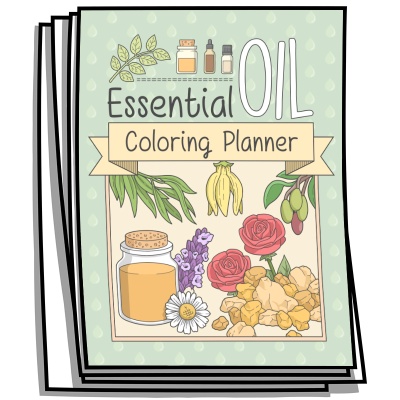 Coloring Journal - Essential Oil Planner