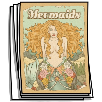 Inspire - Mermaids Coloring Pages