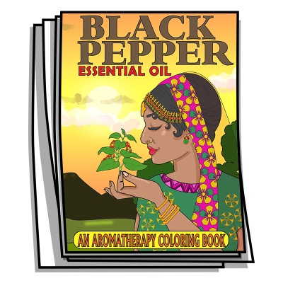 Black Pepper Essential Oil Coloring Pages
