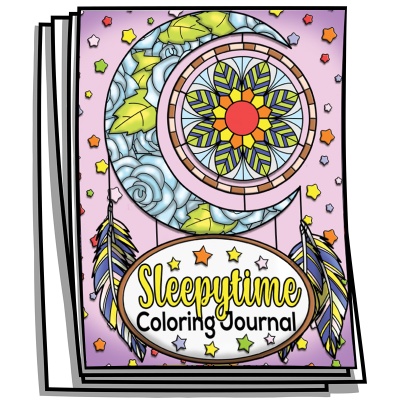 Coloring Journal - Sleepytime Coloring Planner